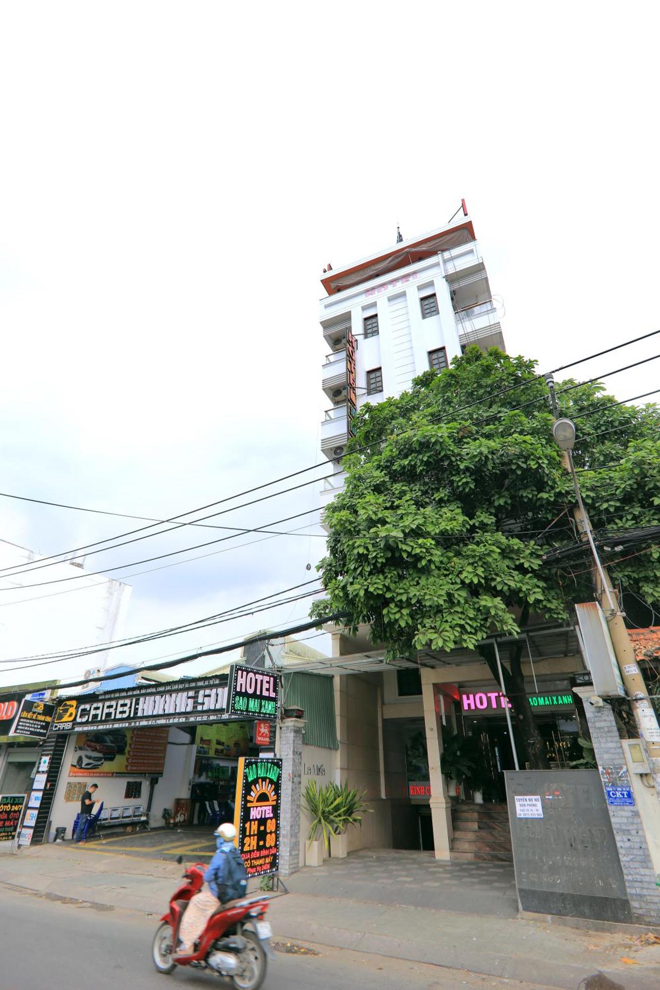 Khach San Sao Mai Xanh - Sao Mai Xanh Hotel Хошимин Екстериор снимка