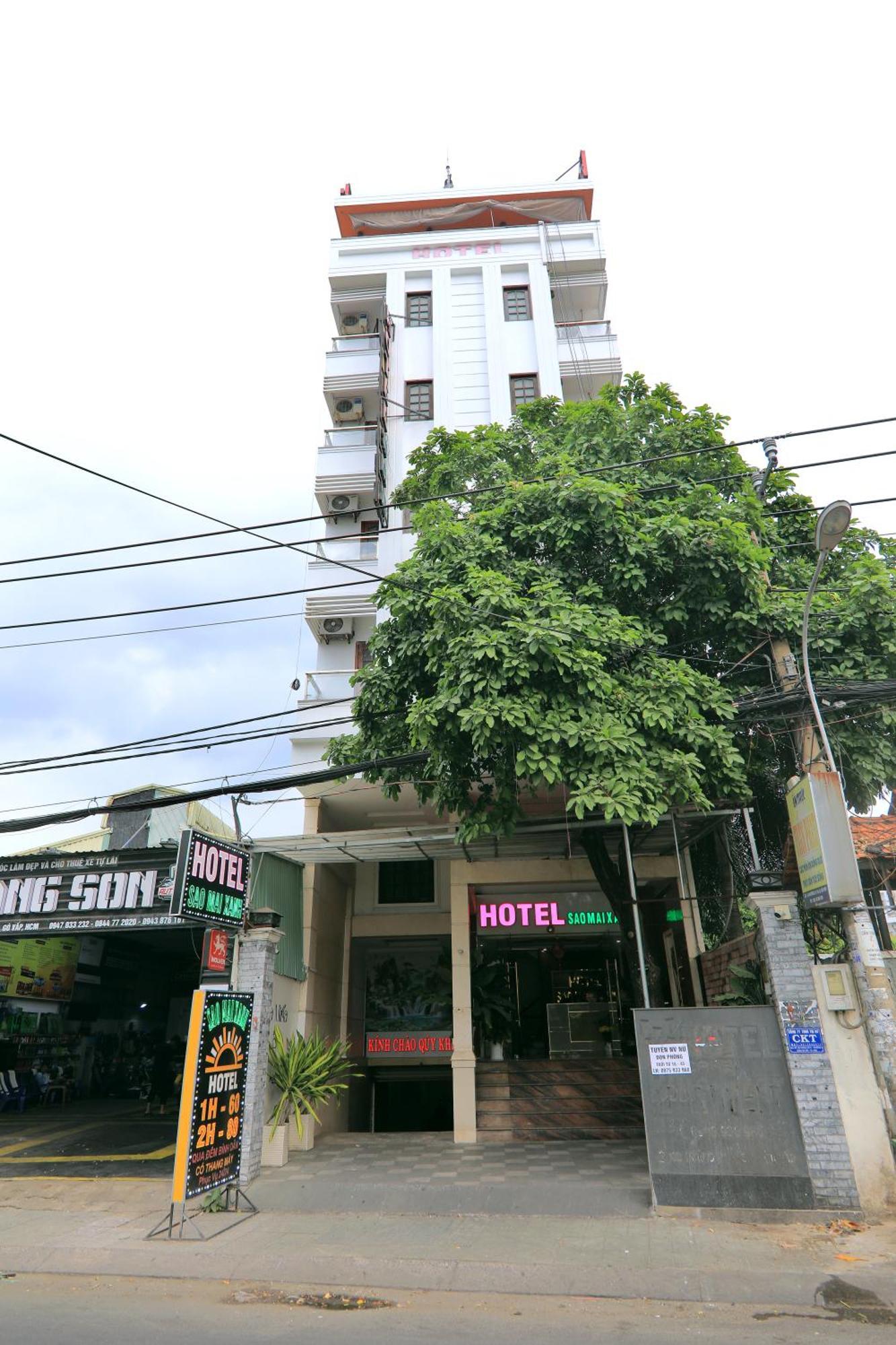 Khach San Sao Mai Xanh - Sao Mai Xanh Hotel Хошимин Екстериор снимка
